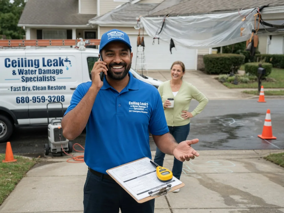 Ceiling Leak Cleanup Linden, NJ FAQs
